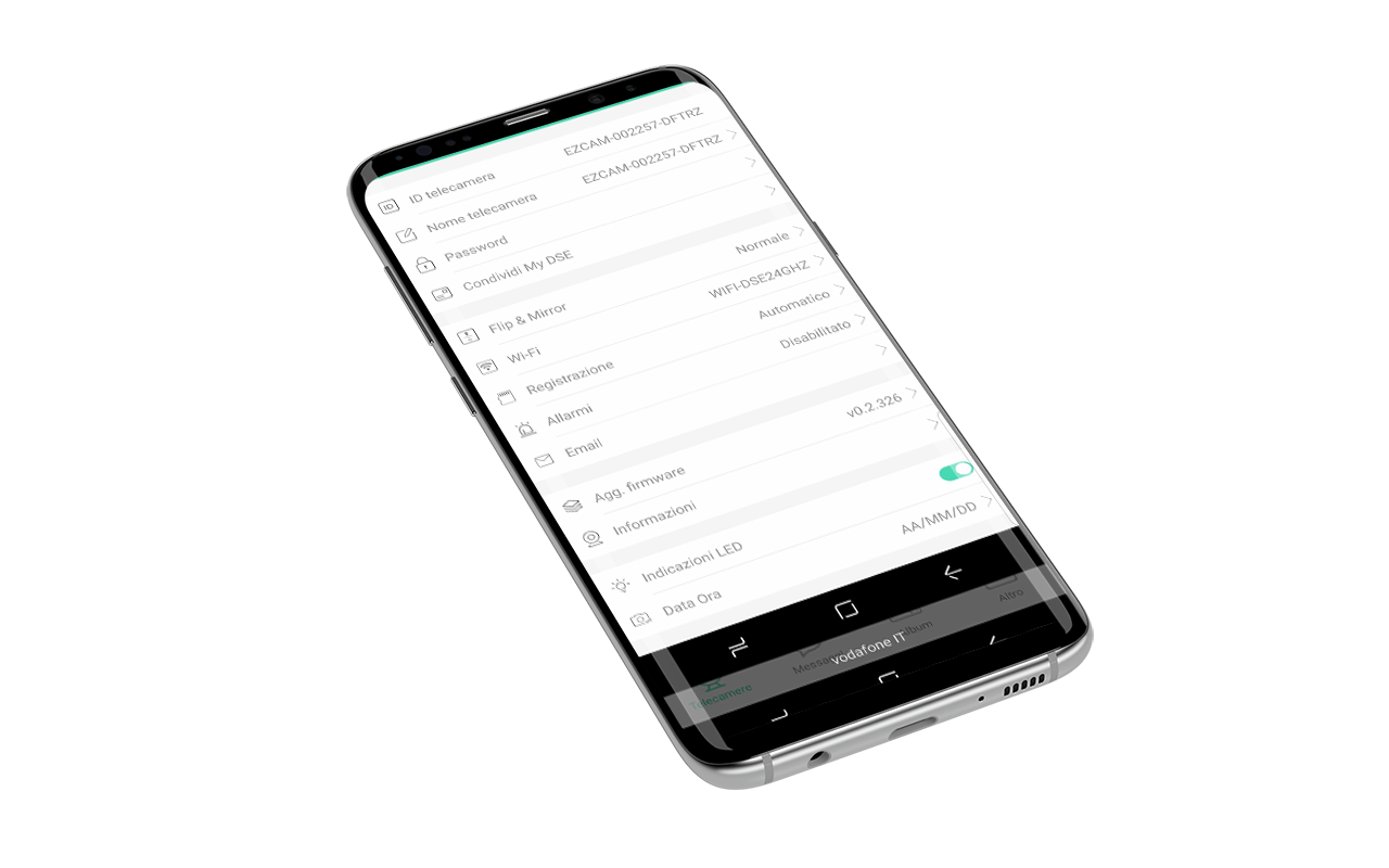 APP for hidden IP cameras